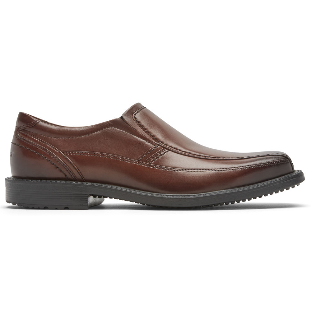 Sapato Vela Rockport Homem Marrom - Style Leader 2 Bike Toe - 95208ITCM